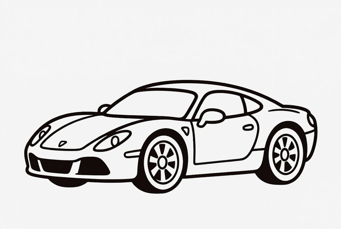 Havalı Araba Boyama Boyama