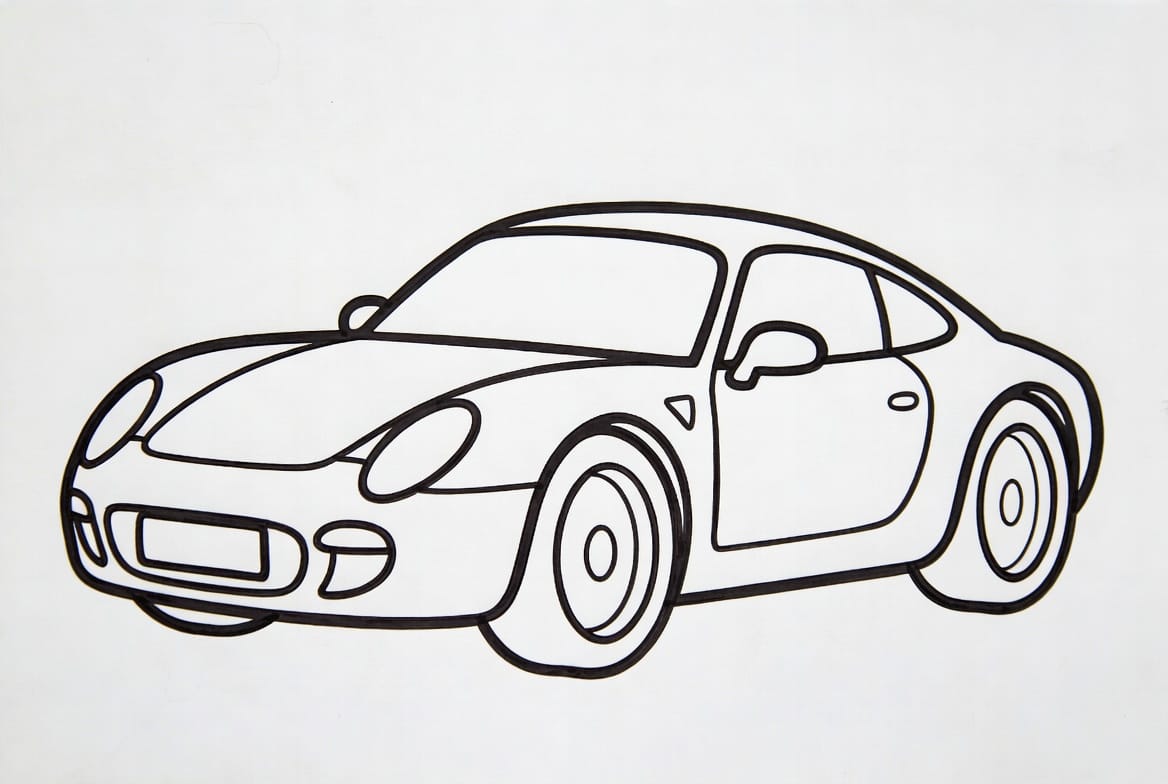 Tekerlekli Araba Boyama Boyama