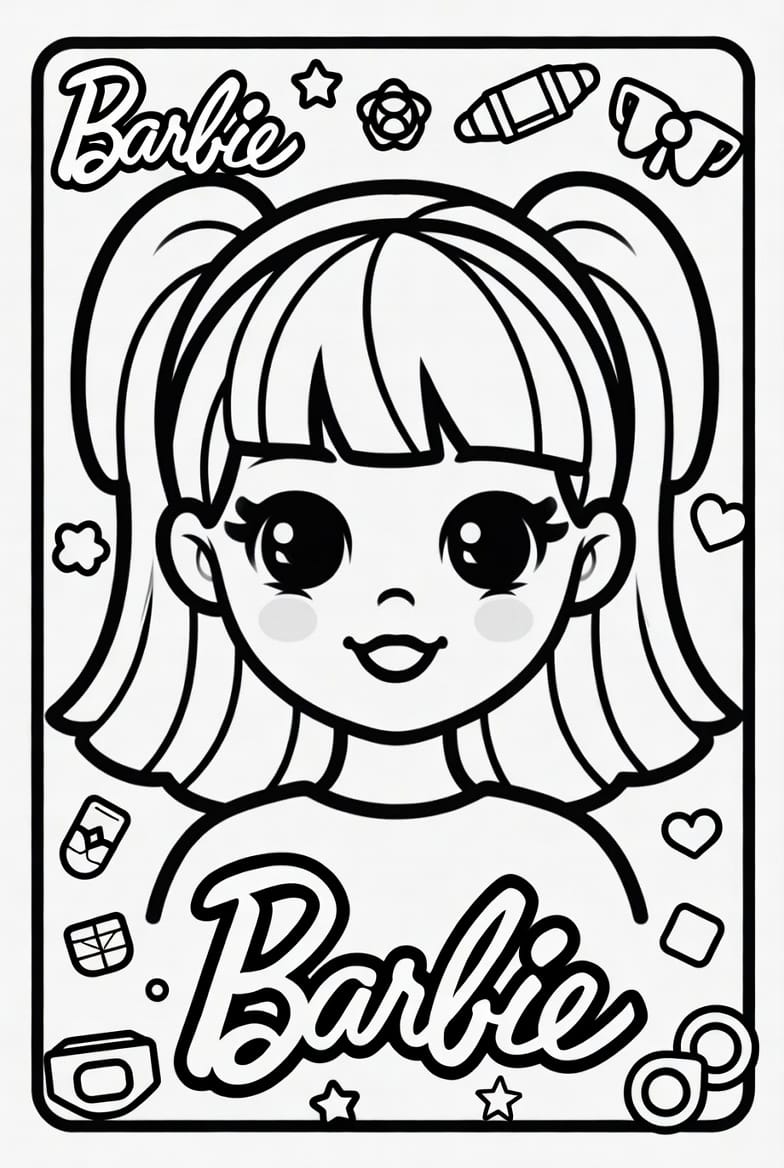 Balerin Barbie Boyama