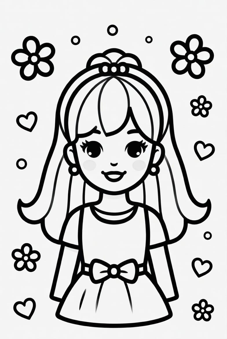 Barbie Rüya Evi Boyama