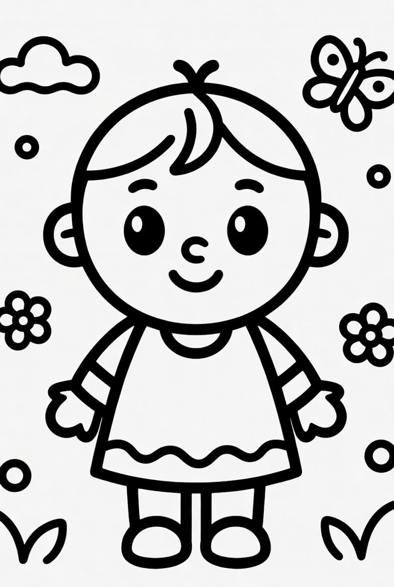 Mama Yiyen Bebek Boyama