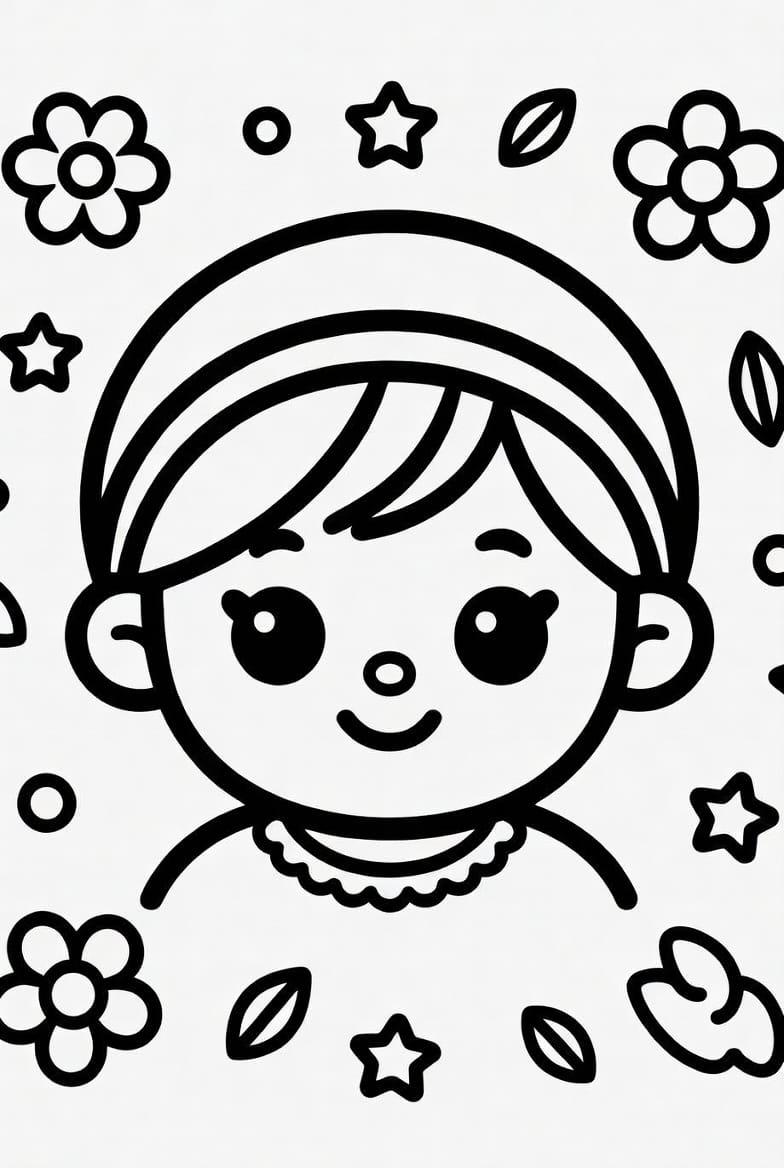 Sallanan Atlı Bebek Boyama