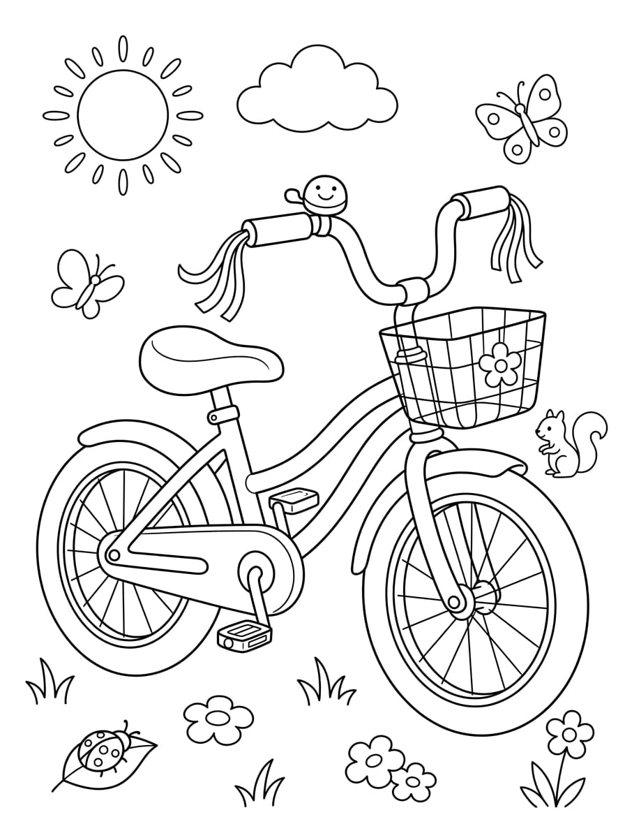 Hızlı Bisiklet Boyama