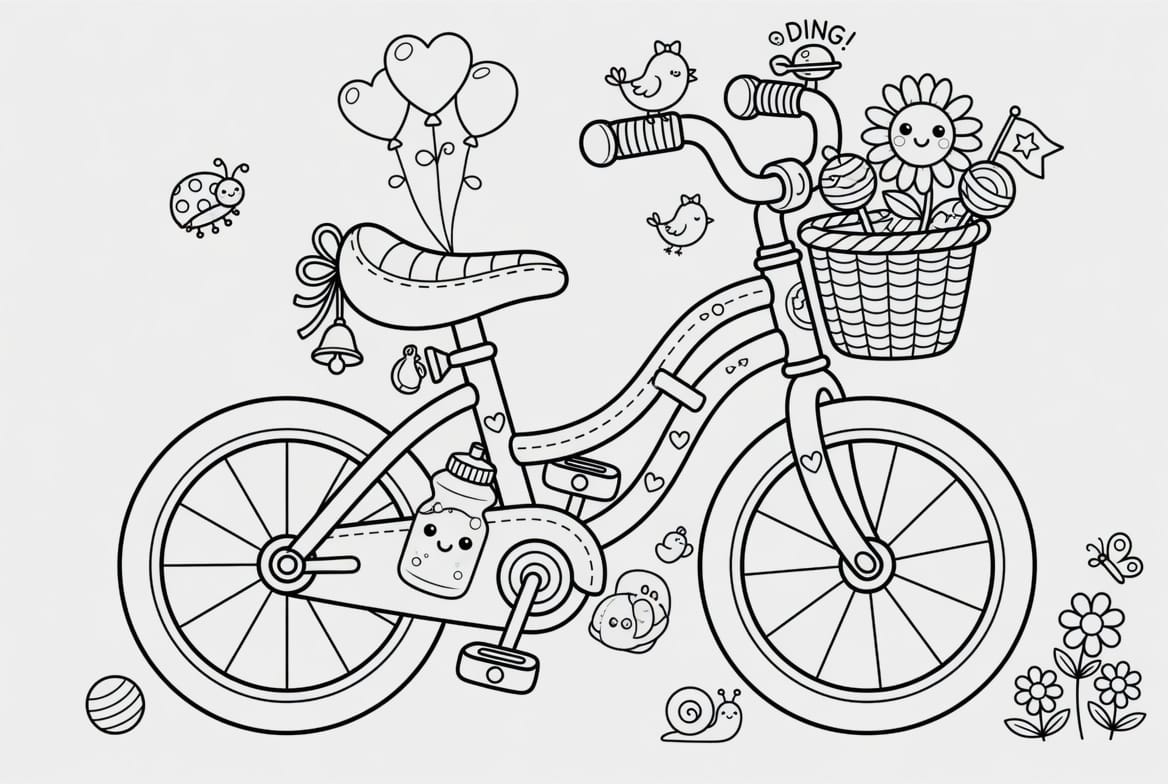 Dağ Bisikleti Boyama