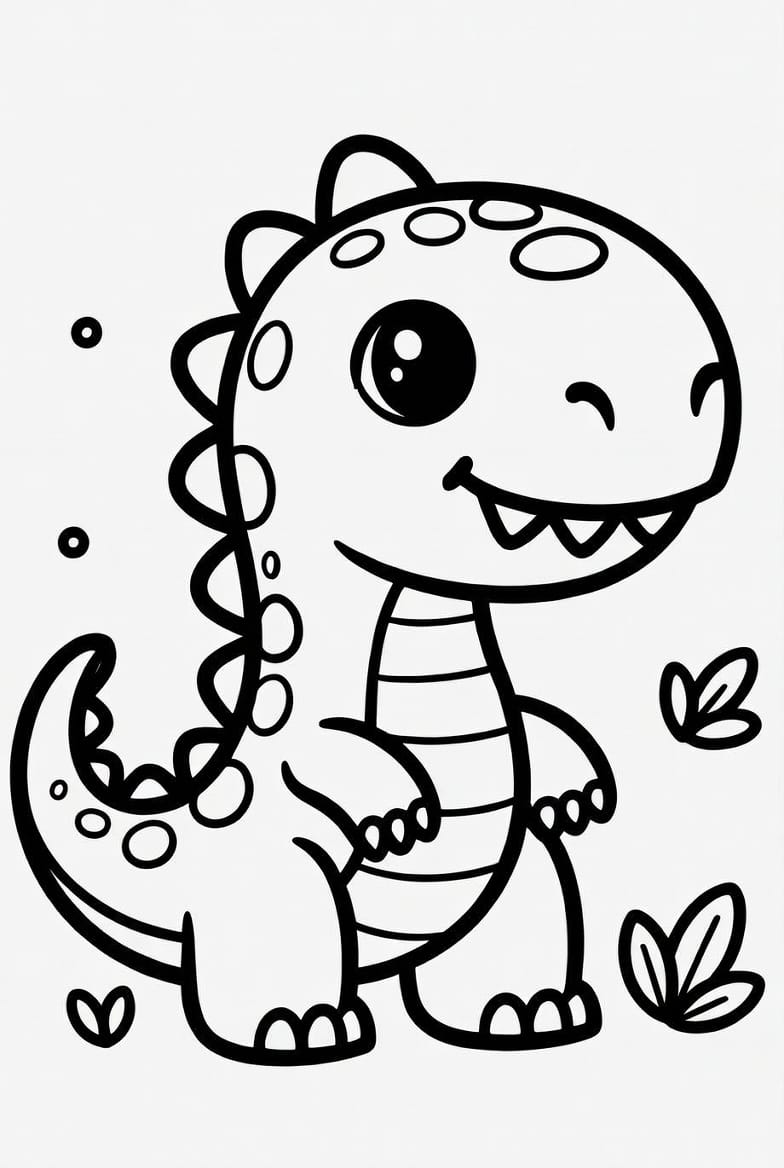 Efsane Dinozor Boyama Boyama