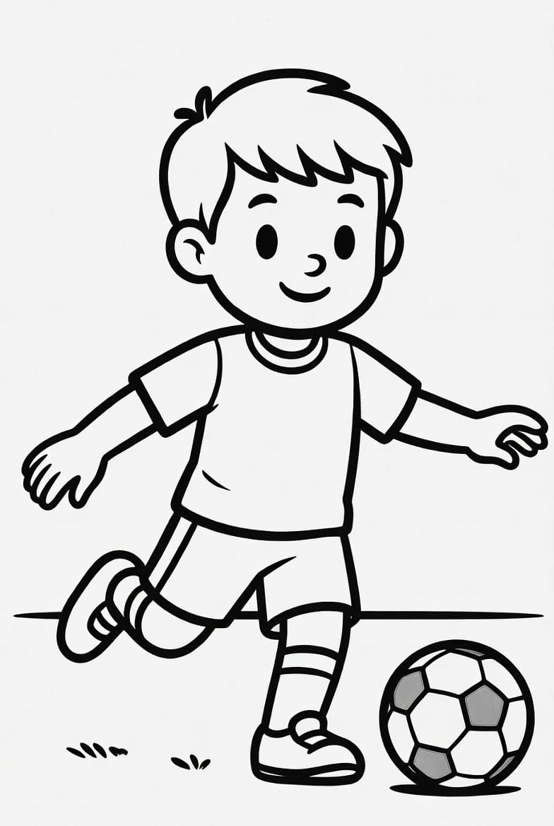 Yıldız Futbolcu Boyama