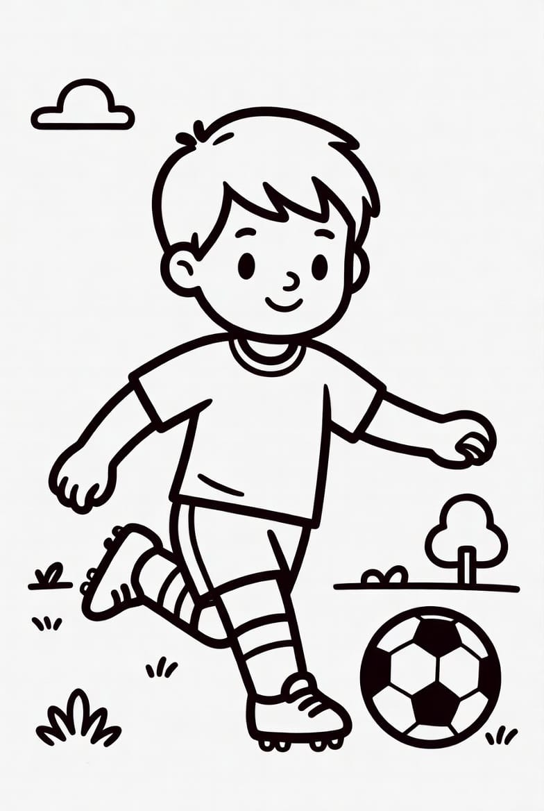 Gol Sevinci Boyama Boyama