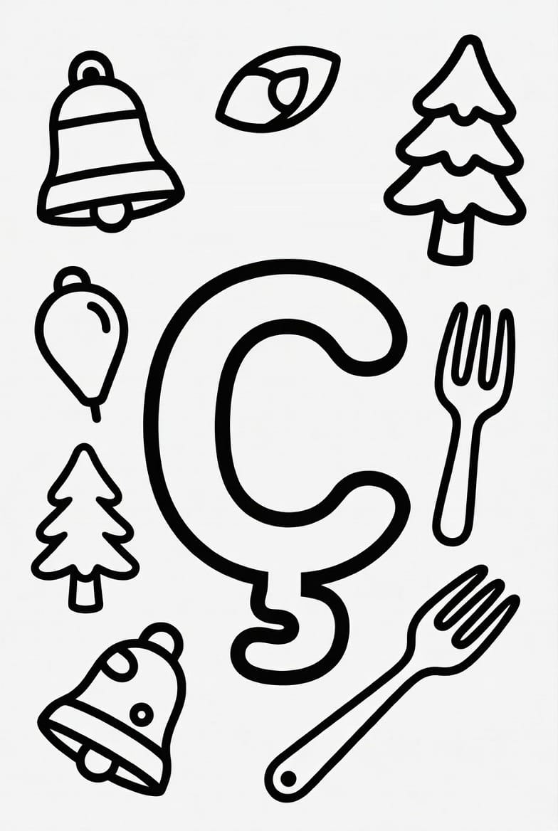 Küçük ç Harfi Boyama