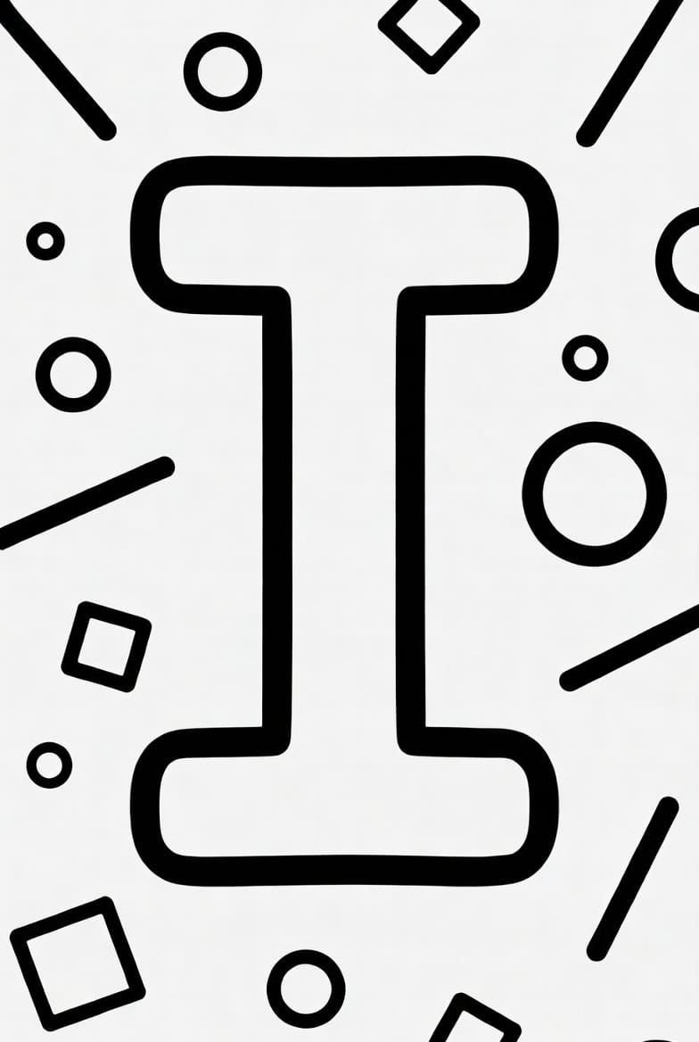 Büyük I Harfi Boyama