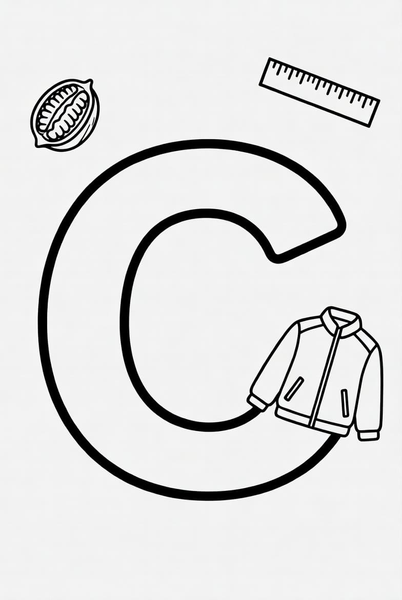 Büyük C Boyama Boyama