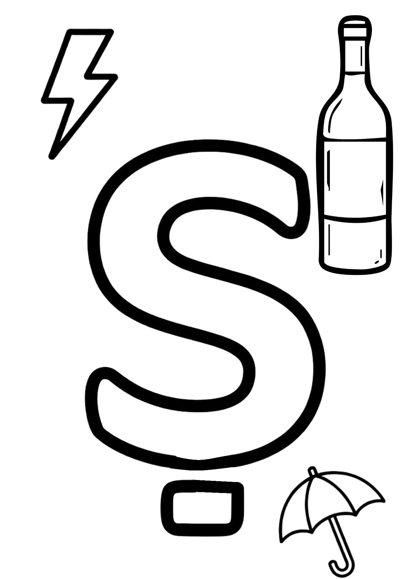 Küçük ş Harfi Boyama Boyama