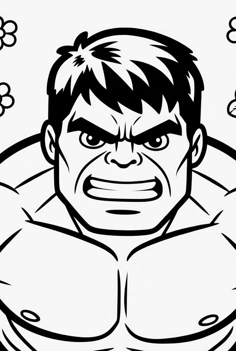 Yeşil Dev Hulk Boyama Boyama