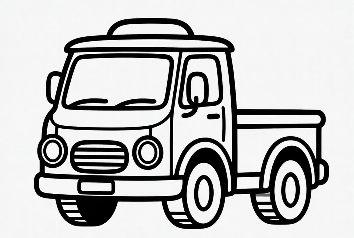 İtfaiye Kamyonu Boyama Boyama