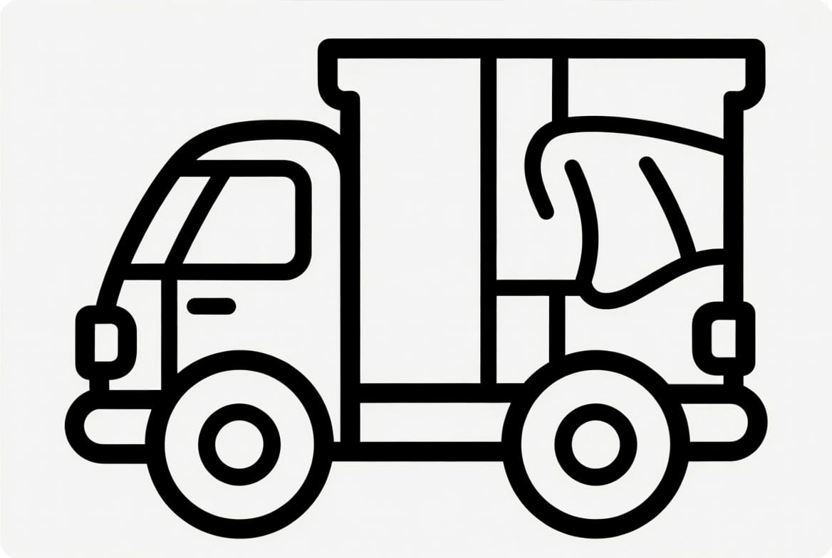 Kar Küreme Kamyonu Boyama Boyama