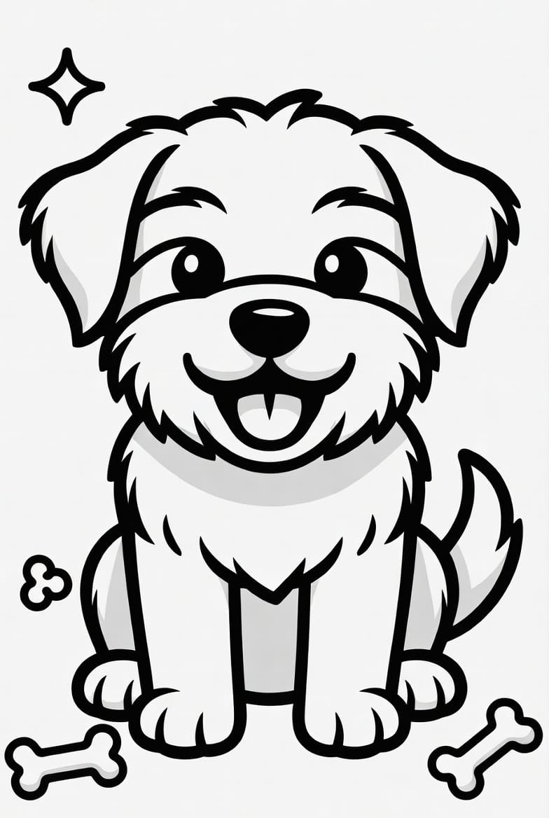 Köpek Boyama Boyama