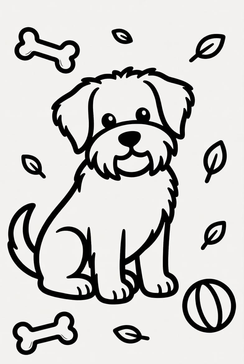 Kolay Köpek Boyama Boyama