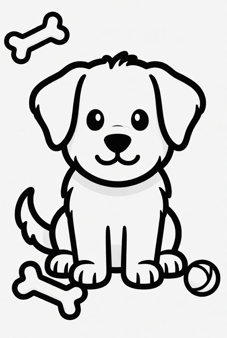 Ücretsiz Köpek Boyama Boyama