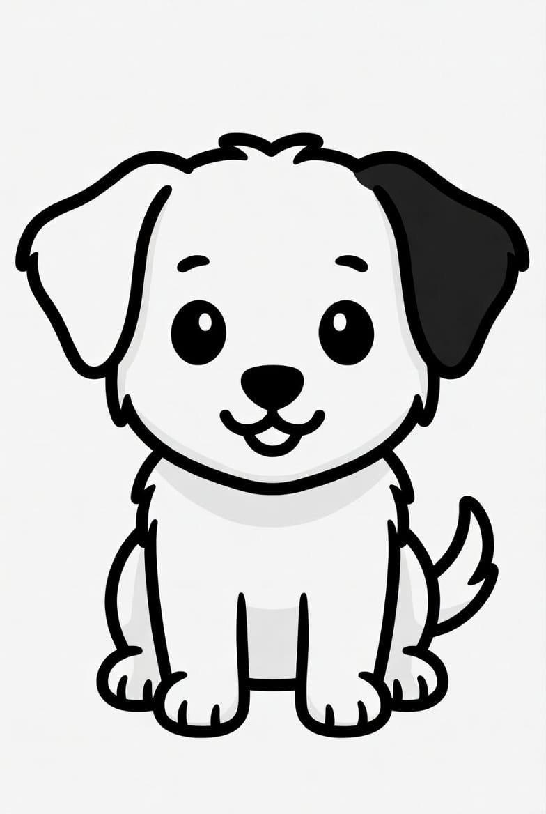 Sevimli Enik Boyama Boyama