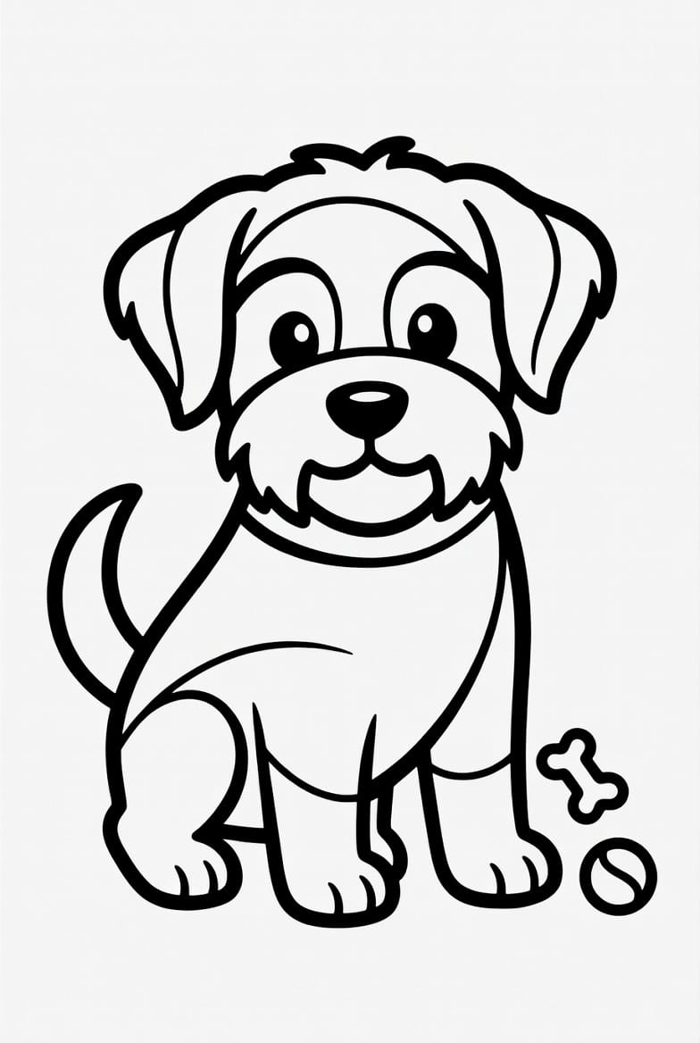 Çoban Köpeği Boyama Boyama