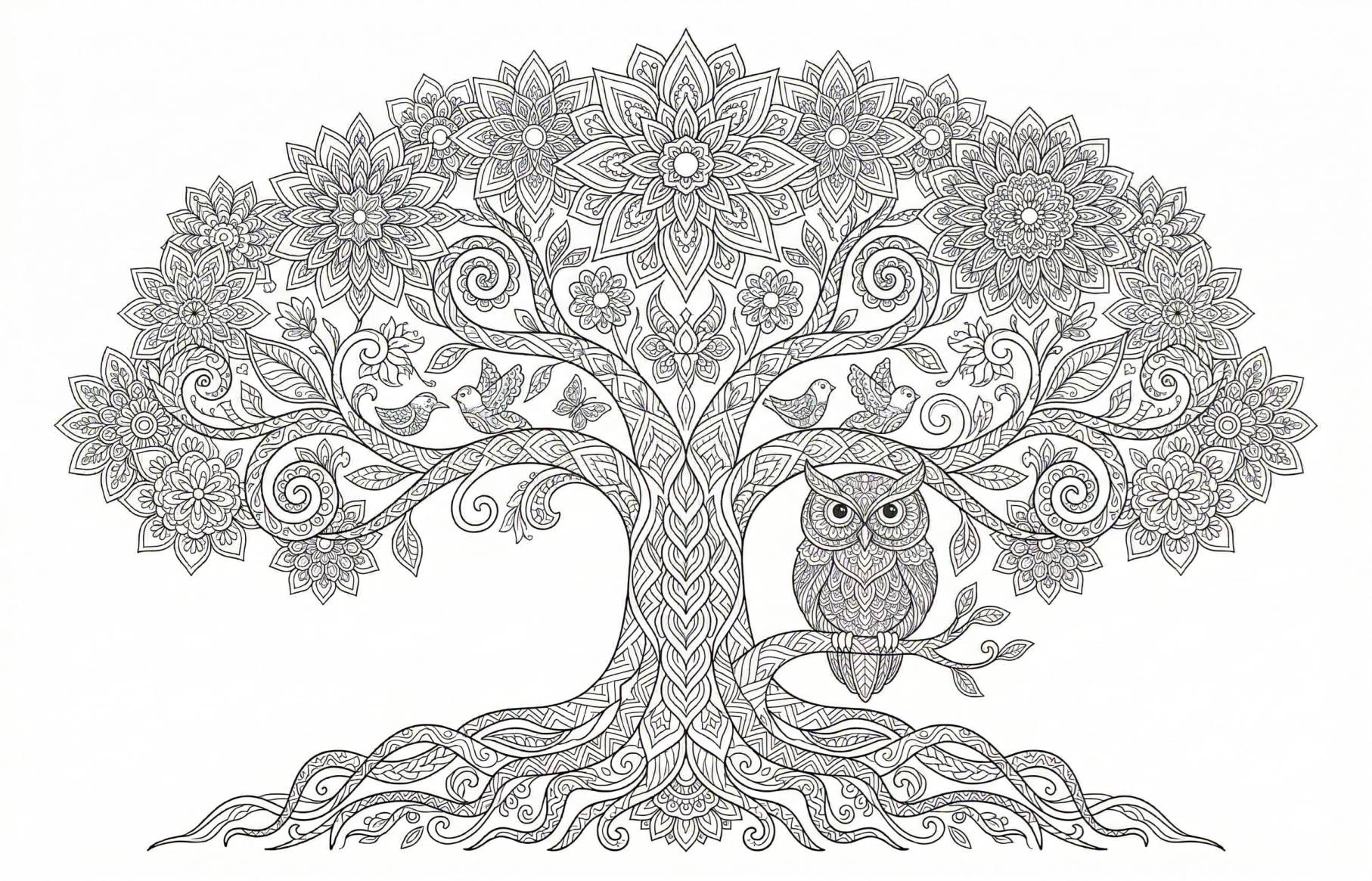 Zor Mandala Boyama Boyama