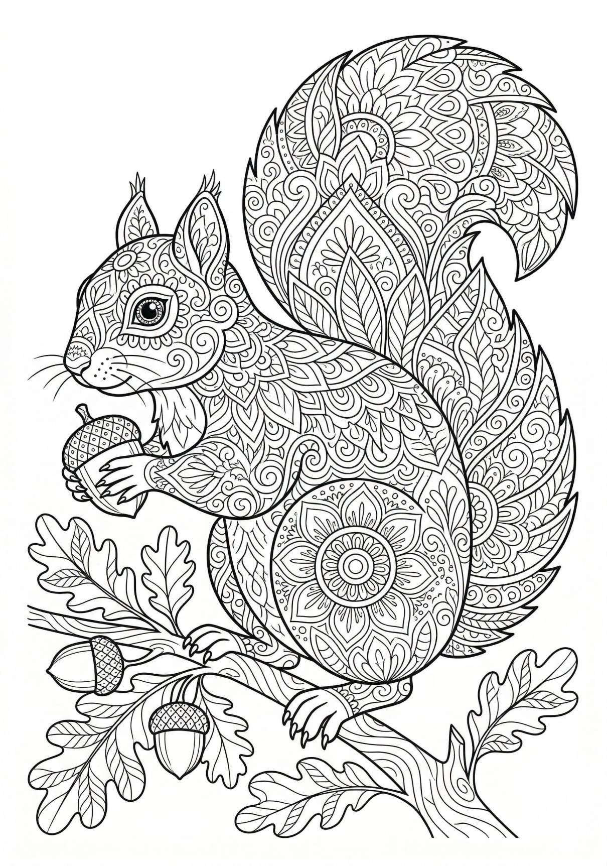 Sincap Mandala Boyama Sayfasını Ücretsiz İndir, Yazdır ve Boya