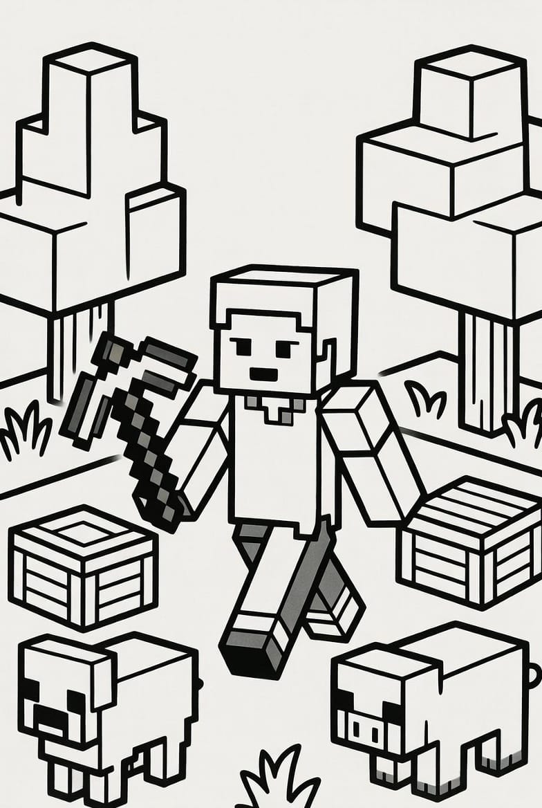 Alex Boyama Sayfasını Ücretsiz İndir, Yazdır ve Boya