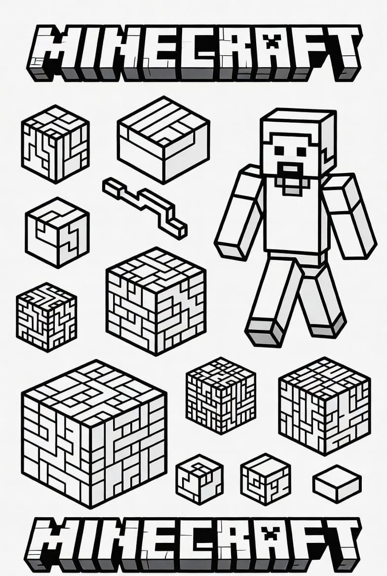 Minecraft Zombi Boyama Boyama