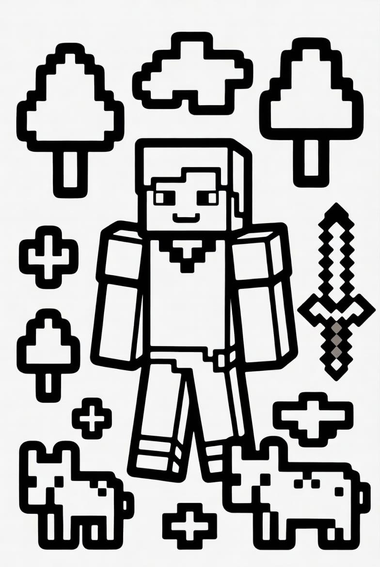 Minecraft Ev Boyama Boyama