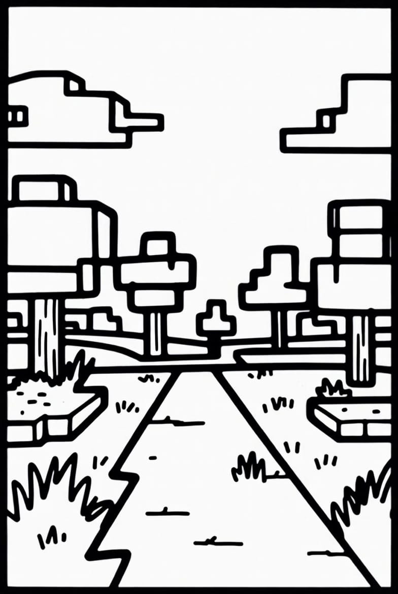 Minecraft Kahramanlar Boyama Boyama