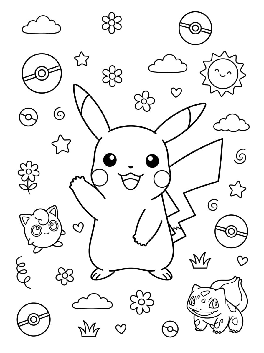 Efsanevi Pokemon Boyama Boyama