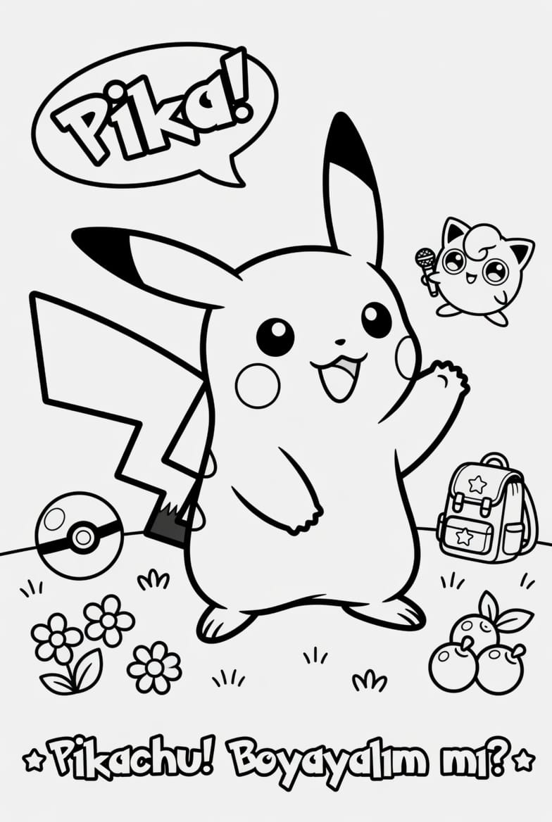 Pokemon Boyama Boyama