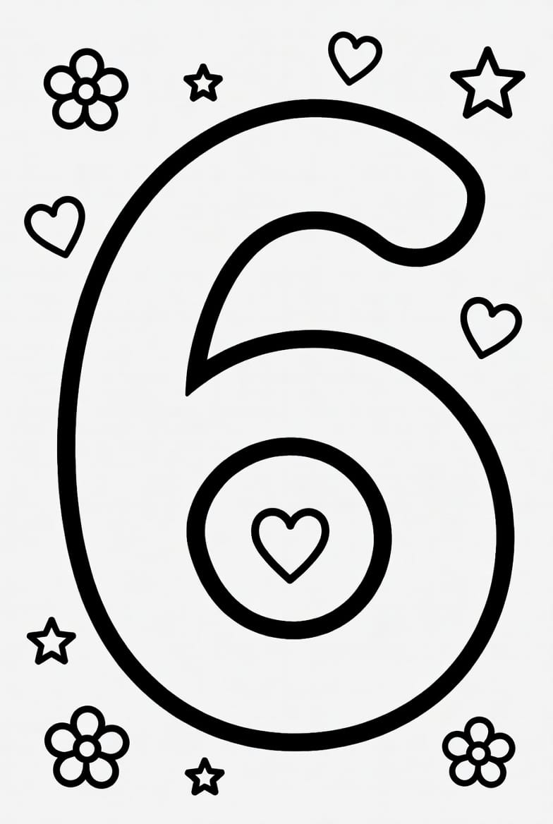 Altı (6) Boyama Boyama