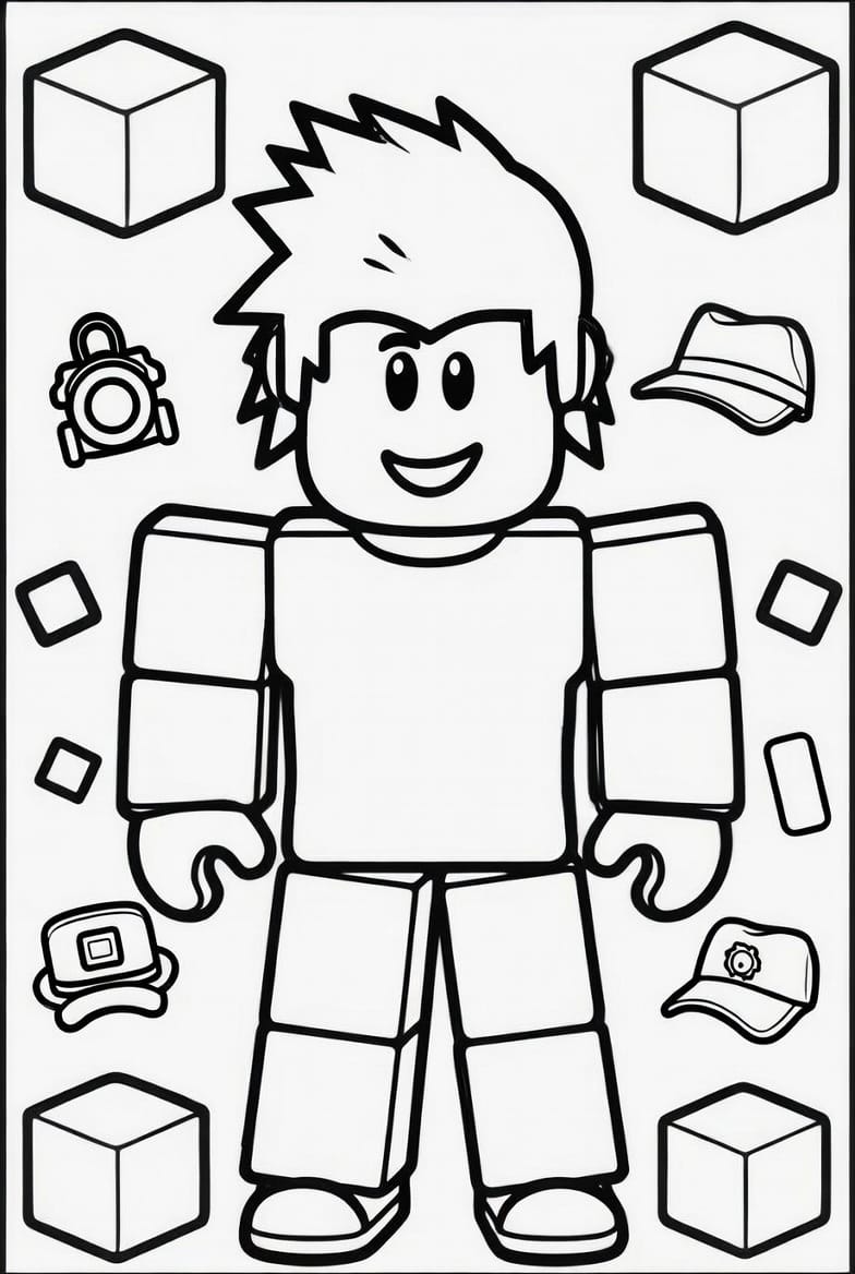 Kolay Roblox Boyama Boyama