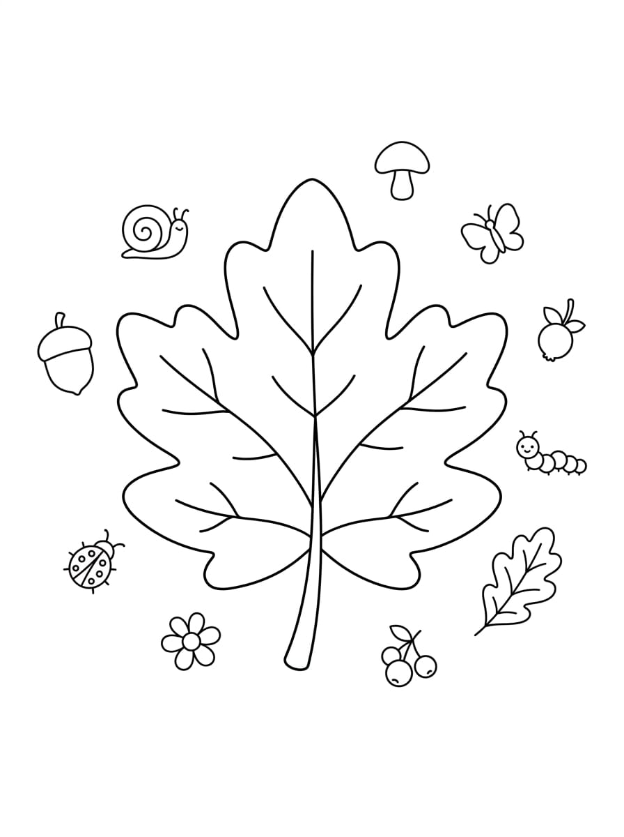 Yaprak Boyama Boyama