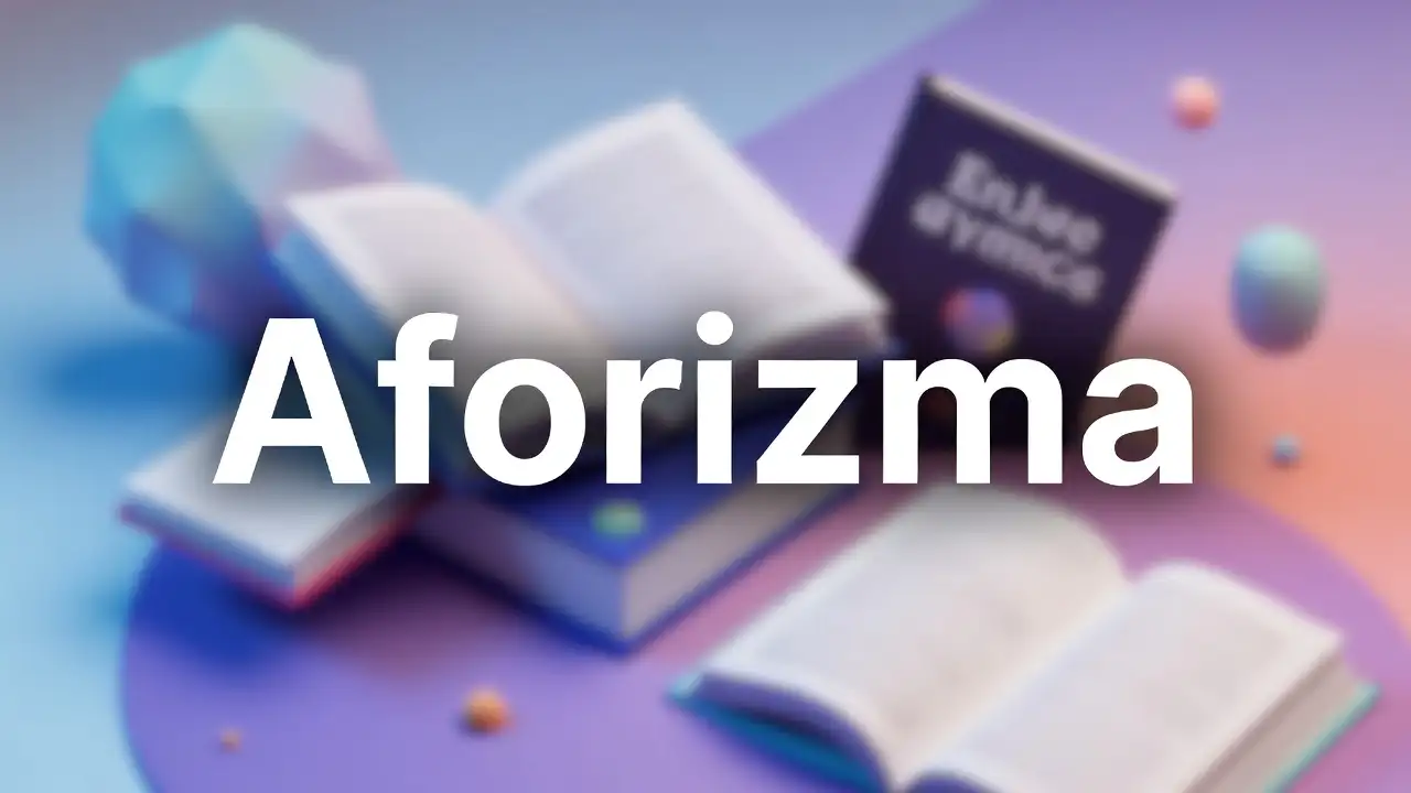 Aforizma konu anlatımı