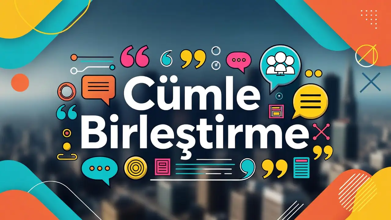 Cümle Birleştirme konu anlatımı
