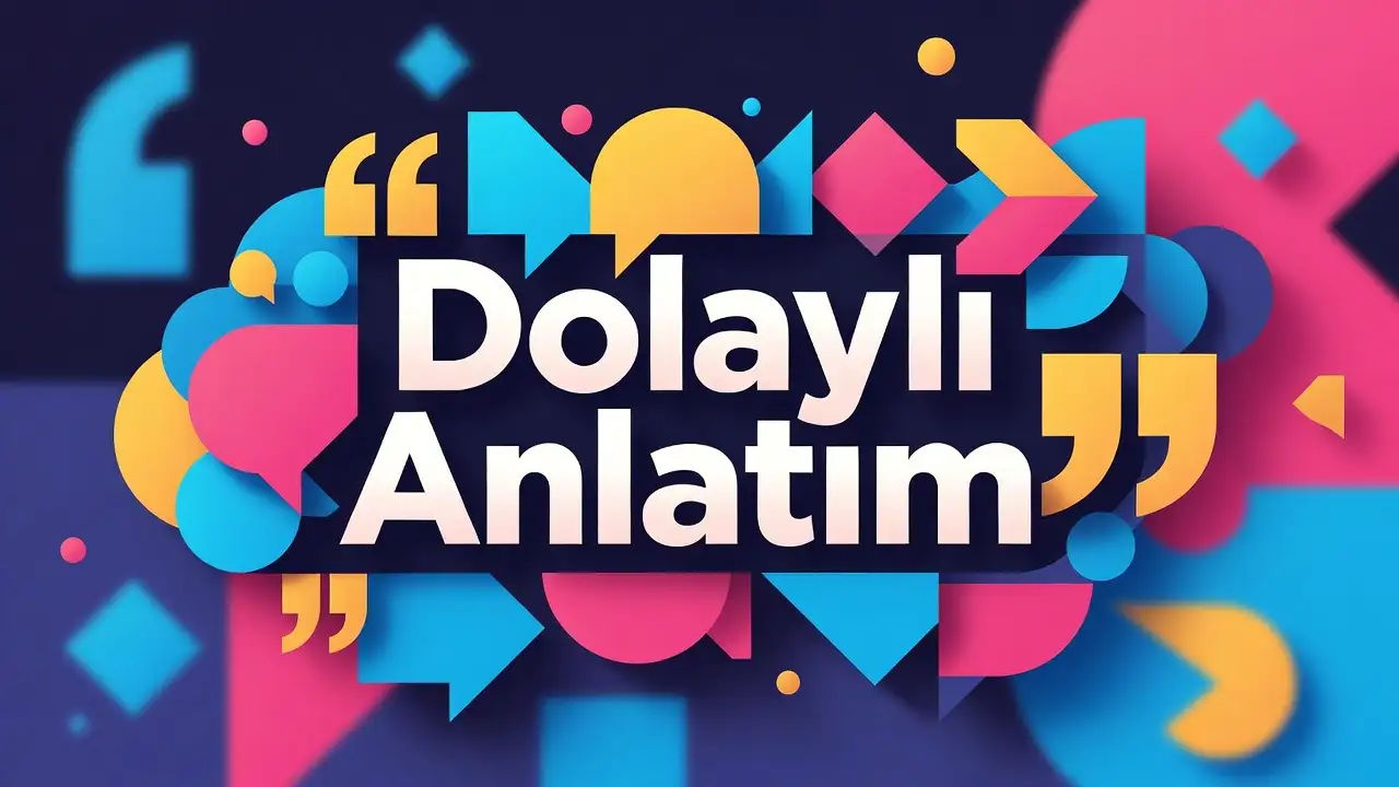 Dolaylı Anlatım konu anlatımı