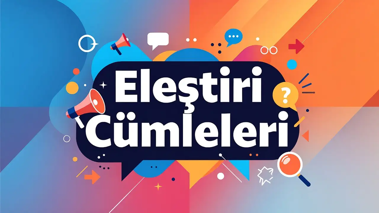 Eleştiri Cümleleri konu anlatımı