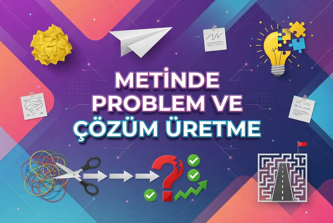 Metinde Problem ve Çözüm Üretme konu anlatımı