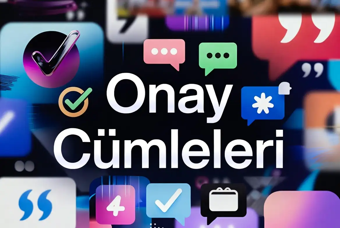 Onay Cümleleri konu anlatımı