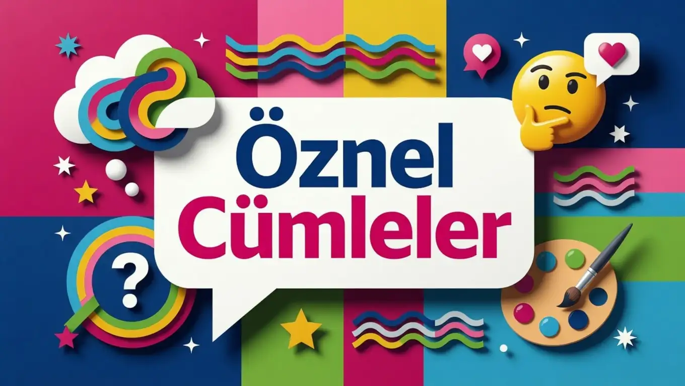 Öznel Cümleler konu anlatımı