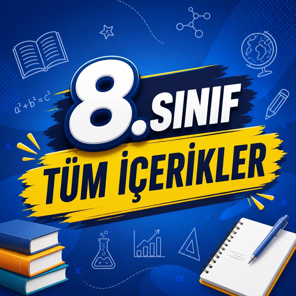 -8 Sinif Tum Icerikler