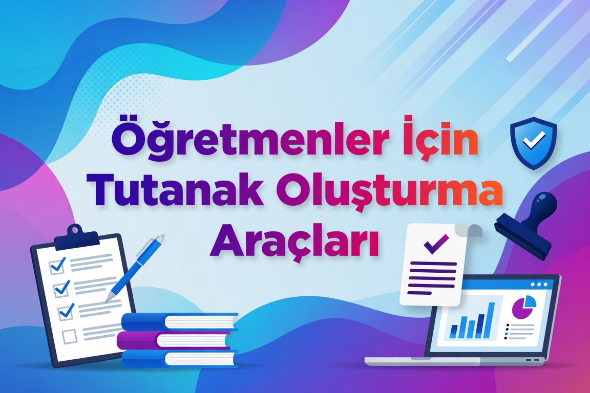 -Ogretmenler Icin Tutanak Olusturma Araclari