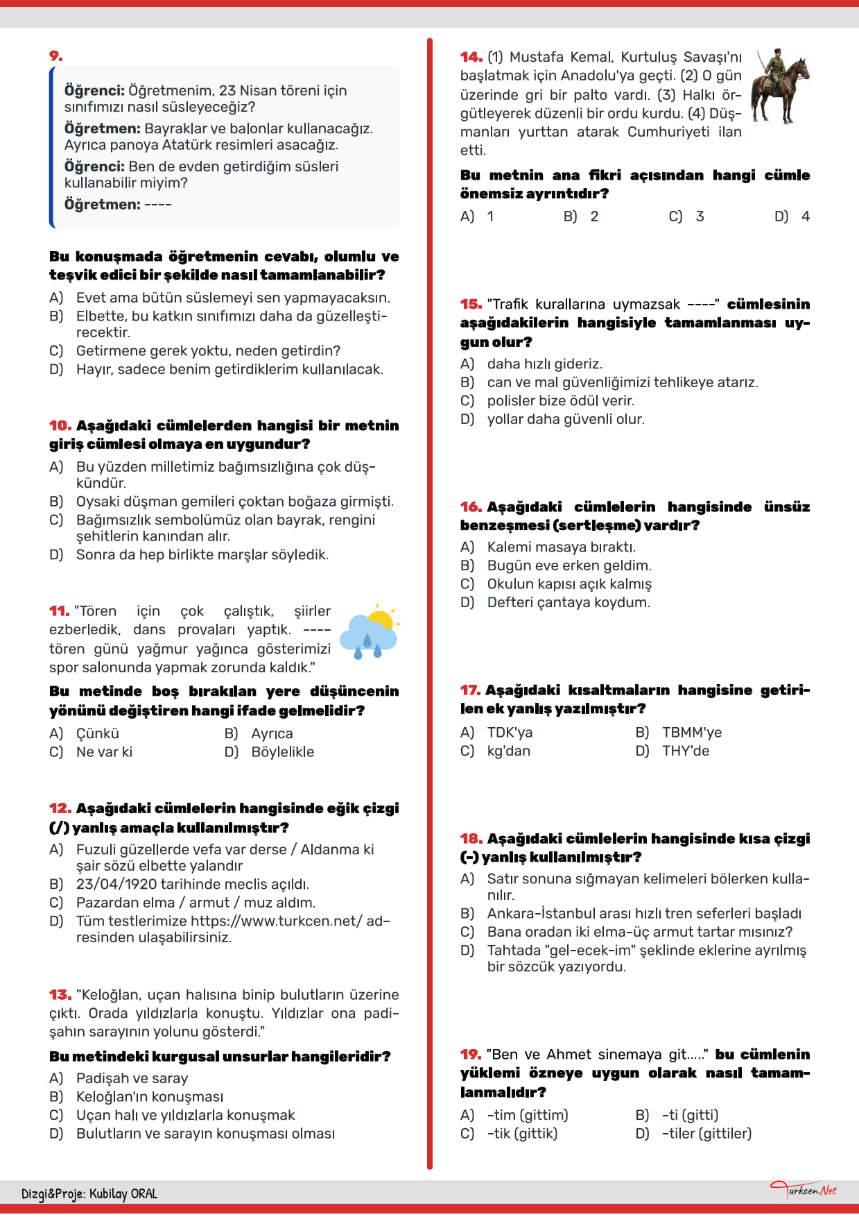 6. Sınıf Nisan Tarama Testi-1_2 6. Sınıf Nisan Tarama Testi-1_2