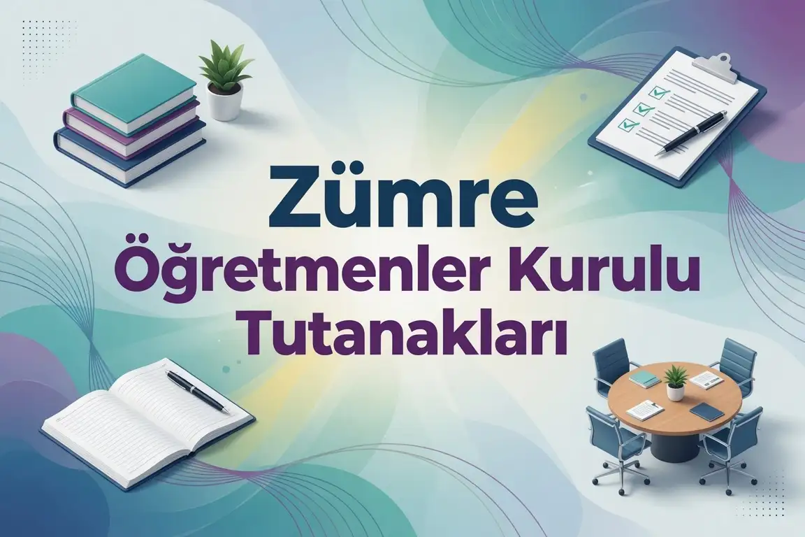 -Zumre Ogretmenler Kurulu Tutanaklari