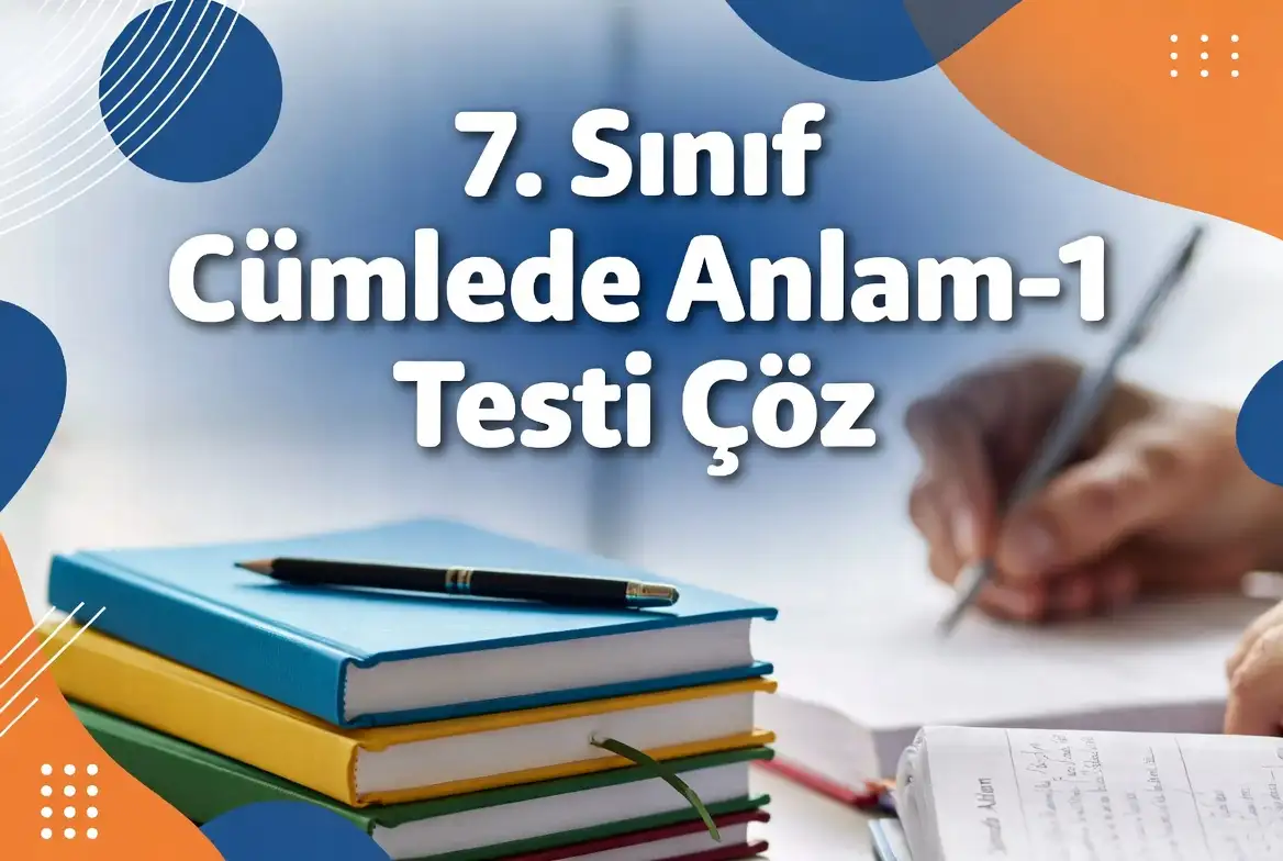 Cumlede Anlam Test Coz 2