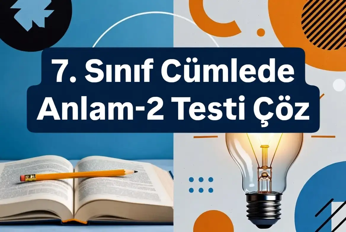 Cumlede Anlam Test Coz 3