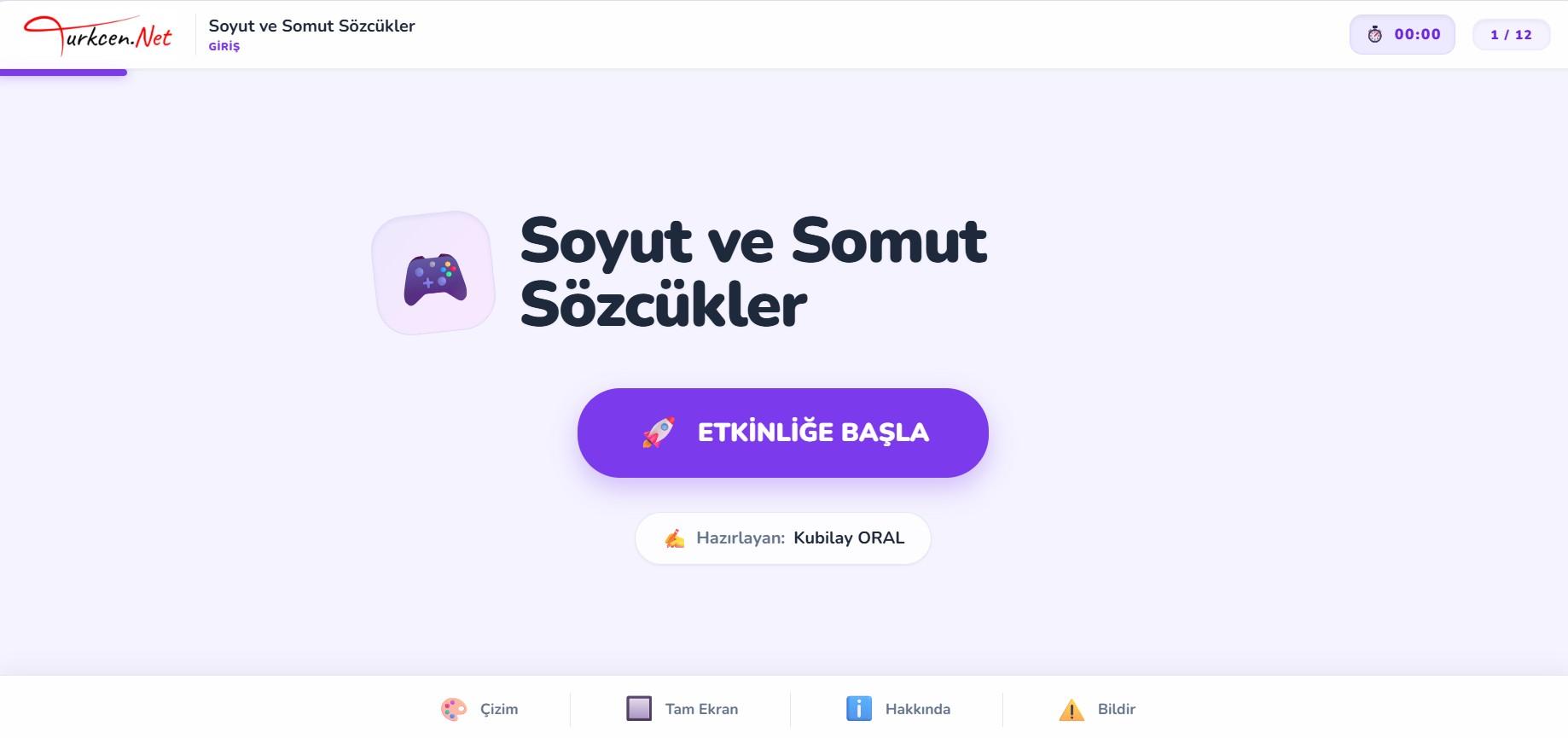 Soyut Ve Somut Sozcukler