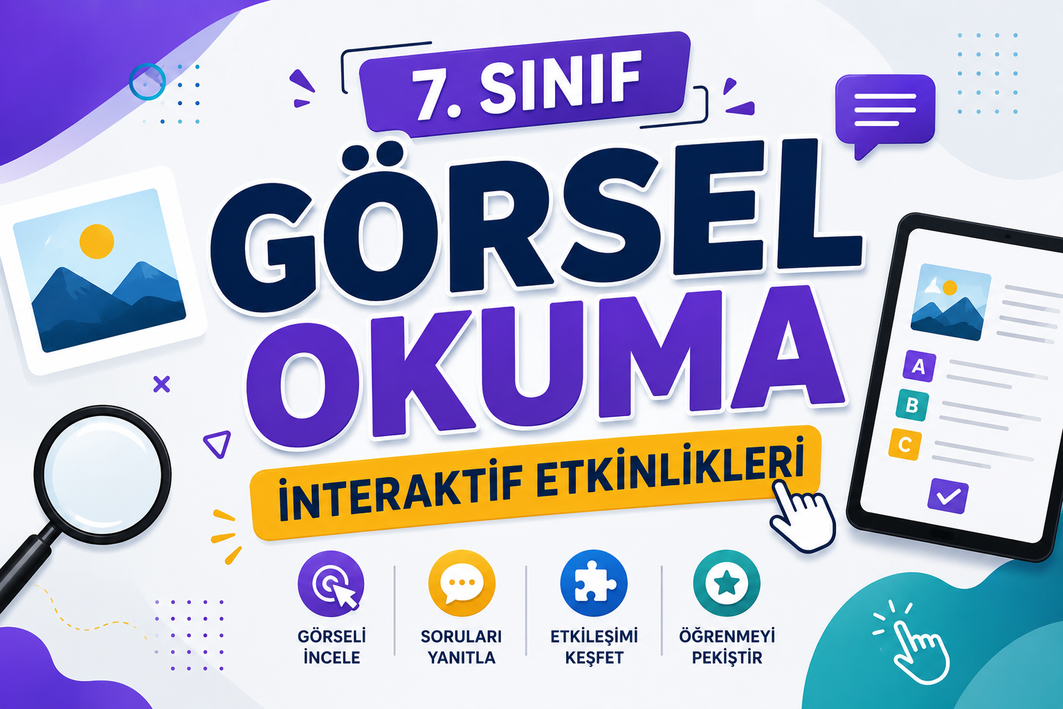 7. Sinif Gorsel Okuma Etkinlikleri