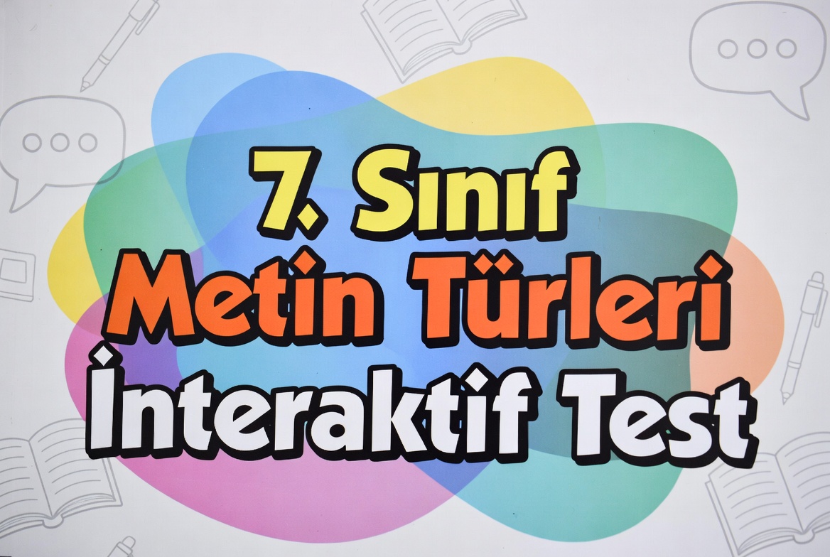 7. Sinif Metin Turleri 3 Testi Coz